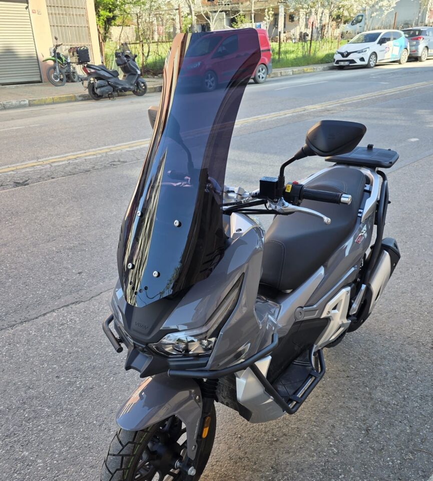 MOTOCAM RKS Freccia Ön Cam 2022-2026 Model 75cm Siyah Renkli 4mm UZUN