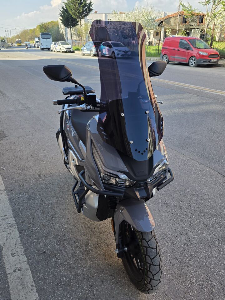 MOTOCAM RKS Freccia Ön Cam 2022-2026 Model 75cm Siyah Renkli 4mm UZUN