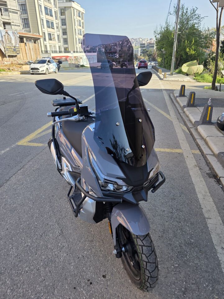 MOTOCAM RKS Freccia Ön Cam 2022-2026 Model 75cm Siyah Renkli 4mm UZUN