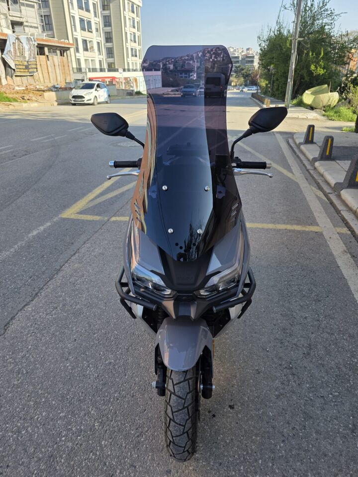 MOTOCAM RKS Freccia Ön Cam 2022-2026 Model 75cm Siyah Renkli 4mm UZUN