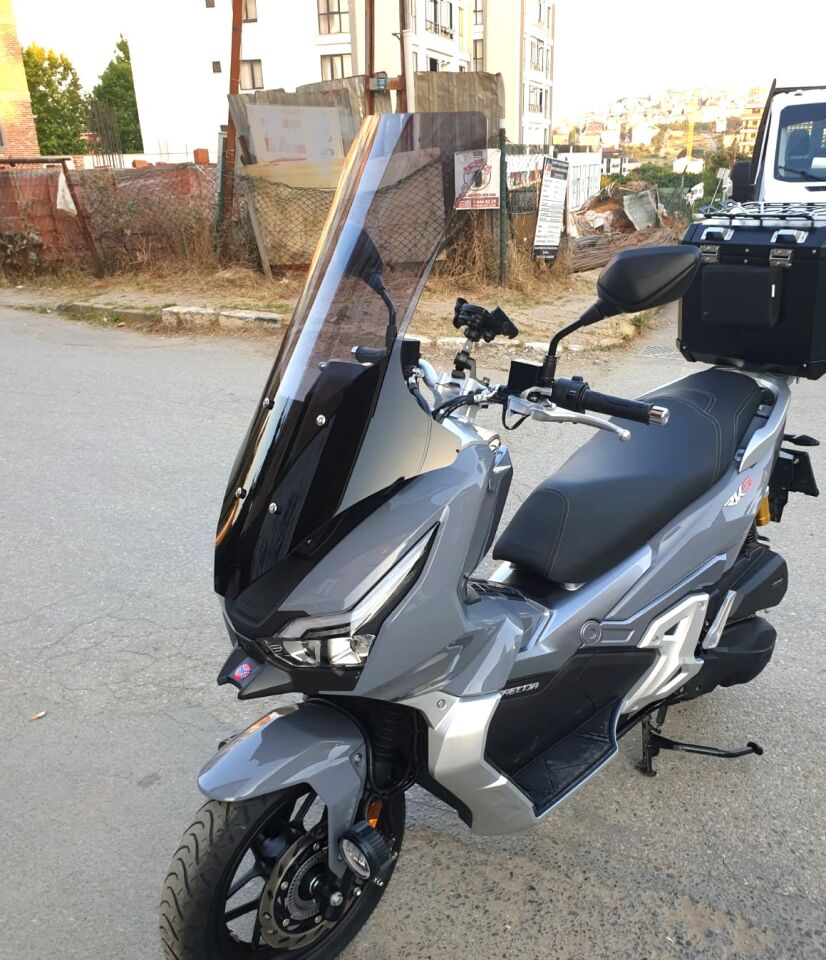 MOTOCAM RKS Freccia Ön Cam 2022-2026 Model 78cm Füme Renkli 4mm UZUN