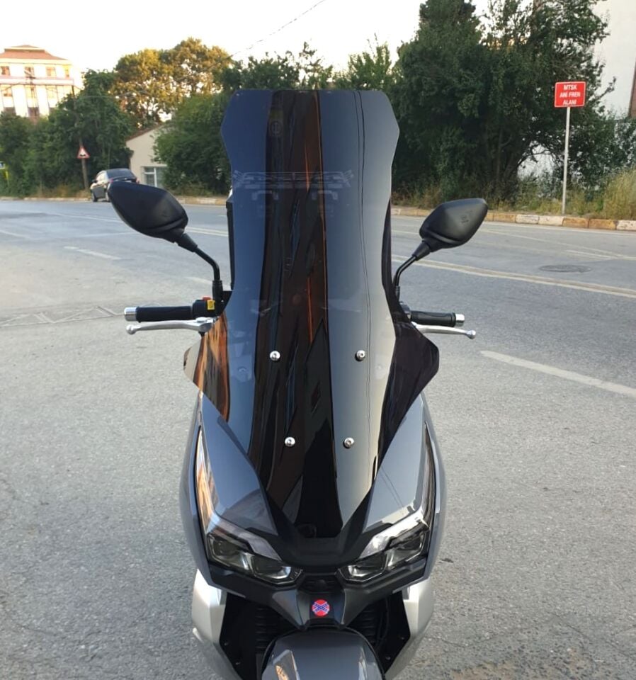 MOTOCAM RKS Freccia Ön Cam 2022-2026 Model 78cm Siyah Renkli 4mm UZUN