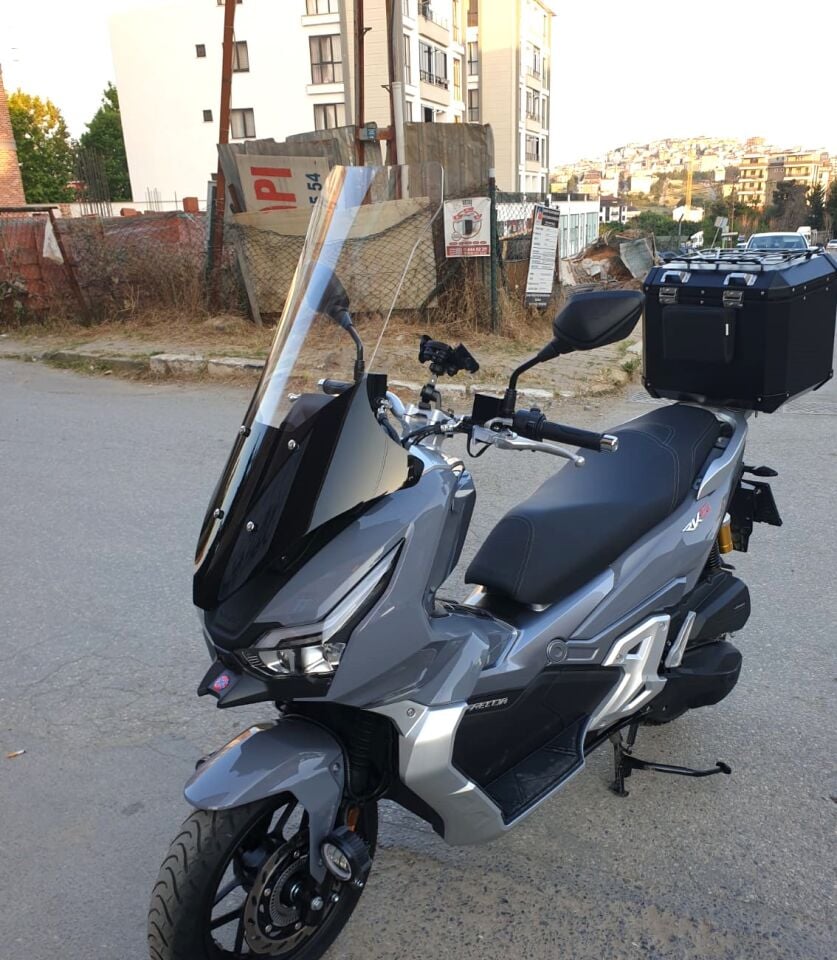 MOTOCAM RKS Freccia Ön Cam 2022-2026 Model 78cm Şeffaf Renkli 4mm UZUN