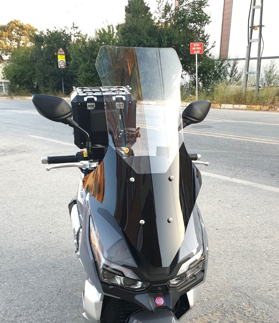 MOTOCAM RKS Freccia Ön Cam 2022-2026 Model 78cm Şeffaf Renkli 4mm UZUN