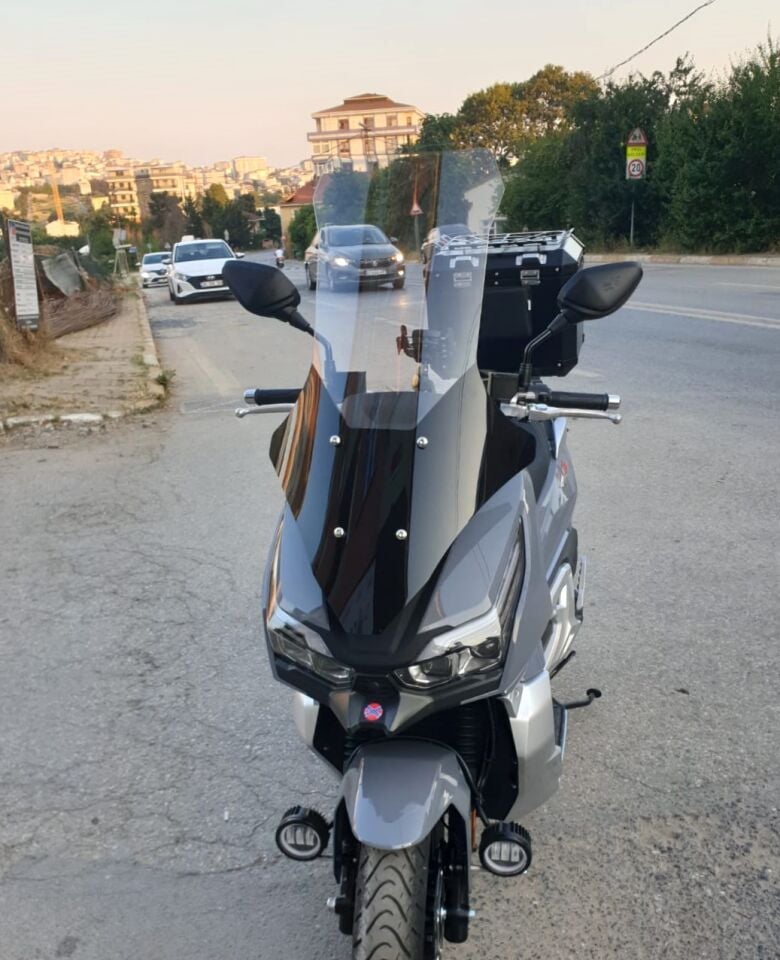 MOTOCAM RKS Freccia Ön Cam 2022-2026 Model 78cm Şeffaf Renkli 4mm UZUN