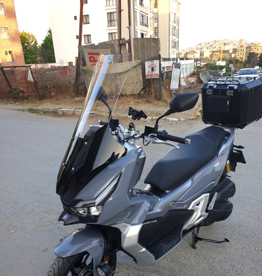 MOTOCAM RKS Freccia Ön Cam 2022-2026 Model 78cm Şeffaf Renkli 4mm UZUN