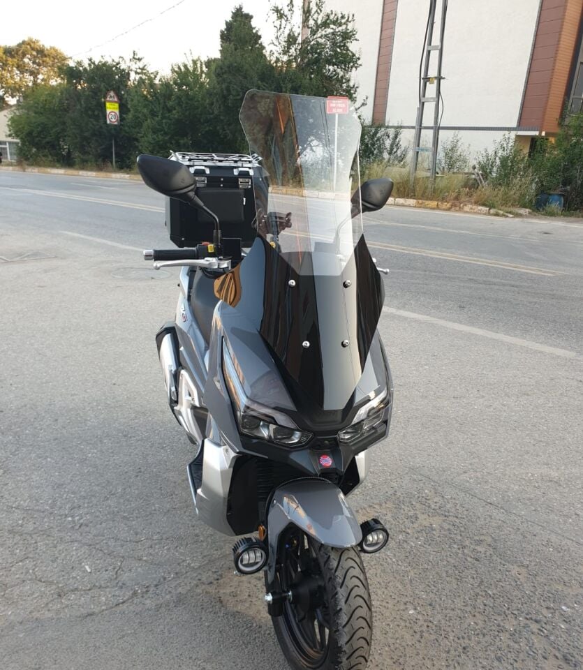 MOTOCAM RKS Freccia Ön Cam 2022-2026 Model 78cm Şeffaf Renkli 4mm UZUN