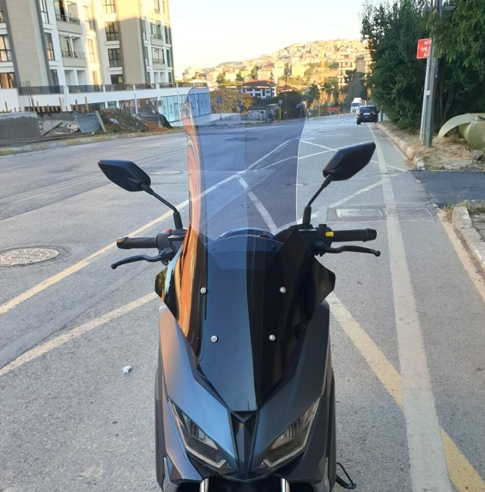 MOTOCAM RKS Grace 202 Ön Cam 2022-2026 Model 78cm Füme Renkli 4mm UZUN