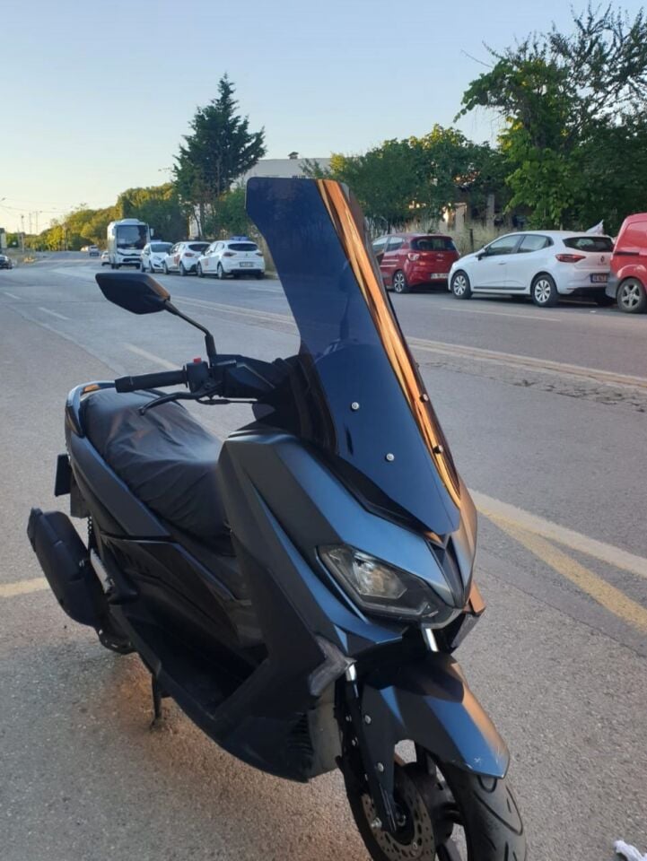 MOTOCAM RKS Grace 202 Ön Cam 2022-2026 Model 78cm Siyah Renkli 4mm UZUN