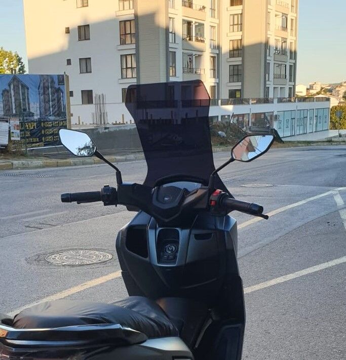 MOTOCAM RKS Grace 202 Ön Cam 2022-2026 Model 78cm Siyah Renkli 4mm UZUN