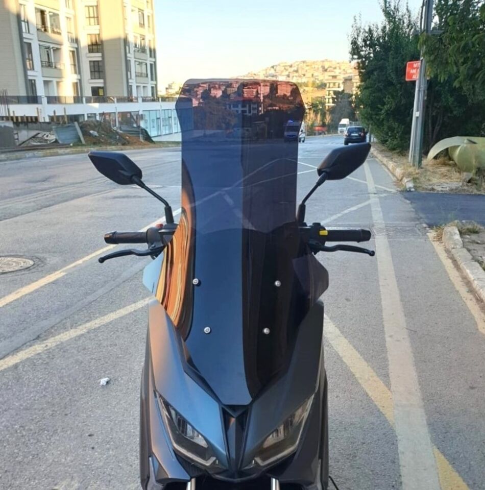 MOTOCAM RKS Grace 202 Ön Cam 2022-2026 Model 78cm Siyah Renkli 4mm UZUN