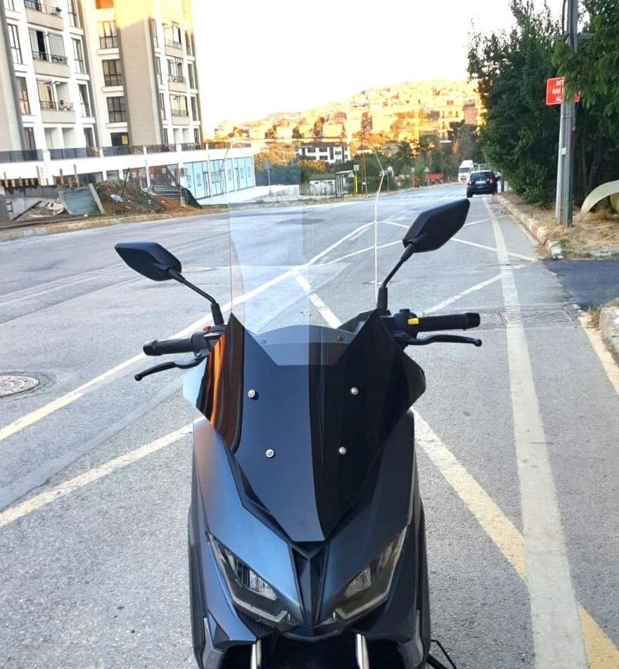 MOTOCAM RKS Grace 202 Ön Cam 2022-2026 Model 78cm Şeffaf Renkli 4mm UZUN