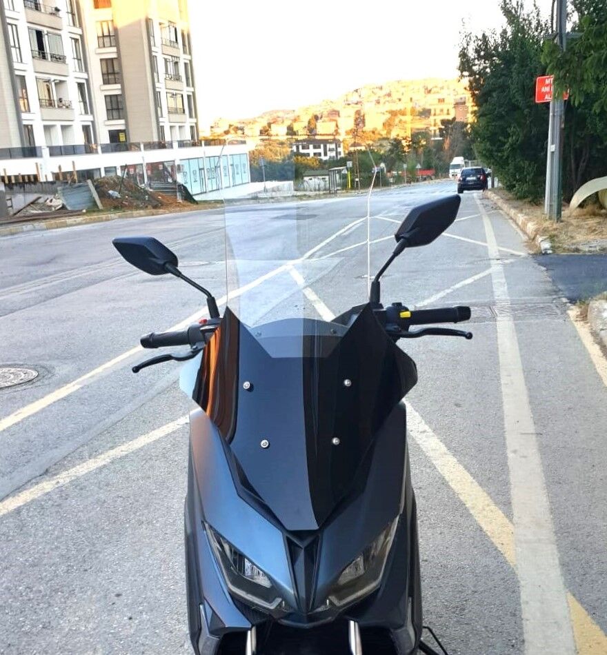 MOTOCAM RKS Grace 202 Ön Cam 2022-2026 Model 78cm Şeffaf Renkli 4mm UZUN