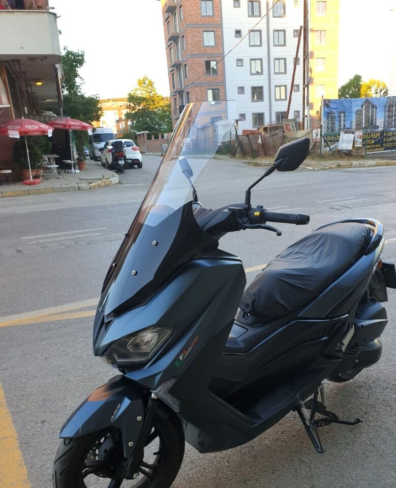 MOTOCAM RKS Grace 202 Ön Cam 2022-2026 Model 78cm Şeffaf Renkli 4mm UZUN