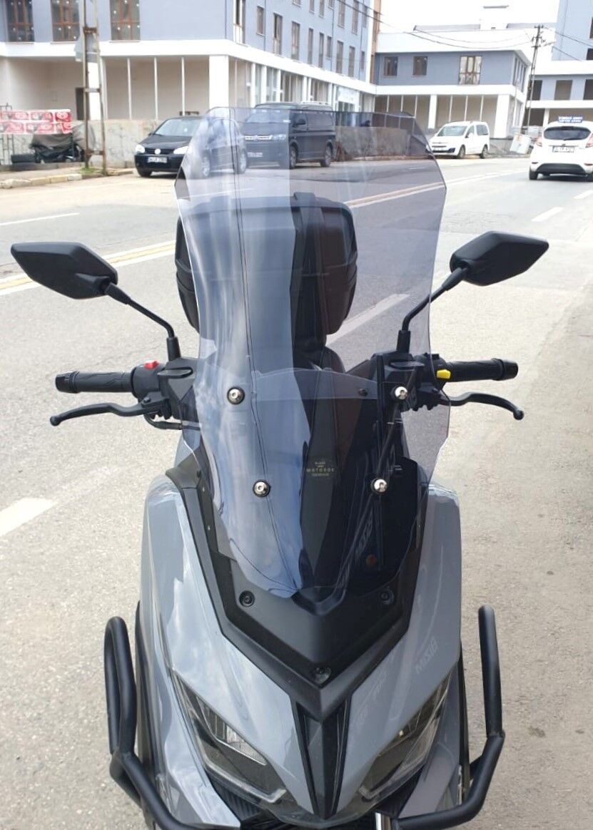 MOTOCAM RKS Grace PRO Ön Cam 2023-2026 Model 57cm Füme Renkli 4mm