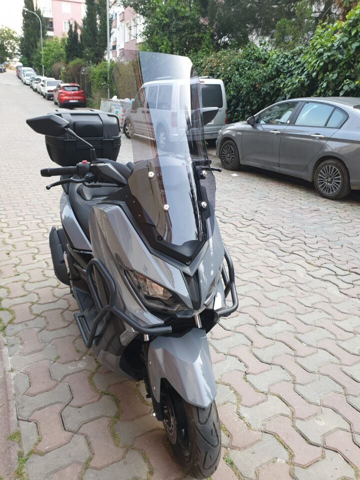 MOTOCAM RKS Grace PRO Ön Cam 2023-2026 Model 65cm Füme Renkli 4mm UZUN