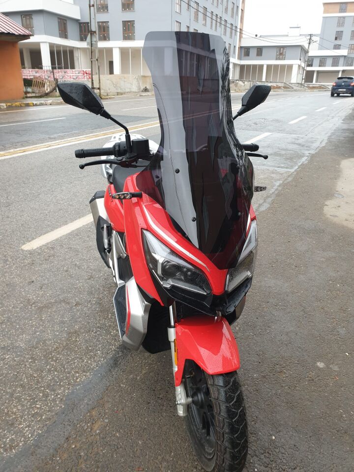 MOTOCAM QJ ATR 125 Ön Cam 2023-2026 Model 78cm Siyah Renkli 4mm UZUN