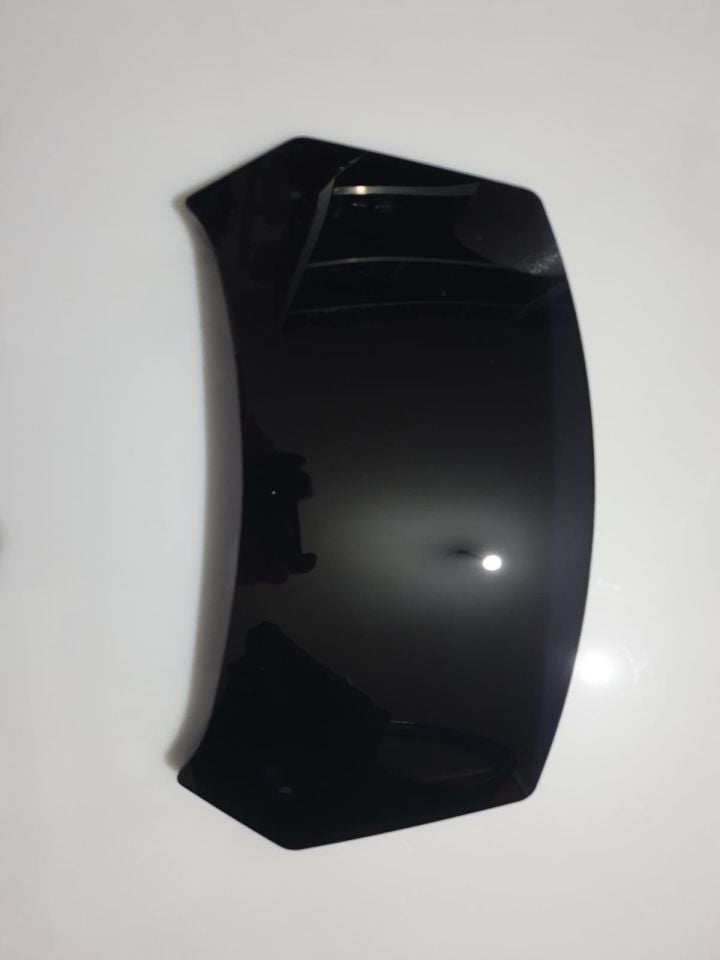 Rüzgar Saptırıcı Deflektör 1 Delikli 32x18cm Sadece Cam