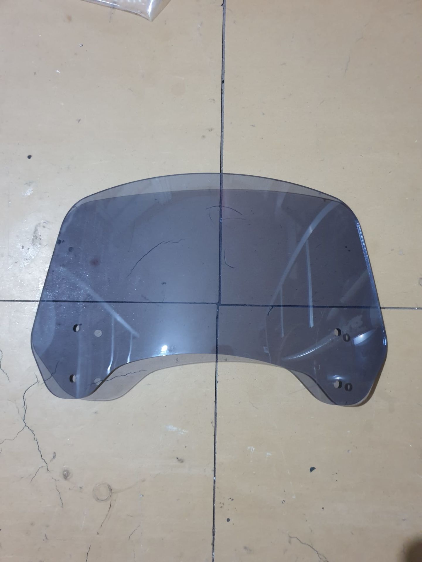Rüzgar Saptırıcı Deflektör 2 Delikli 35x12cm