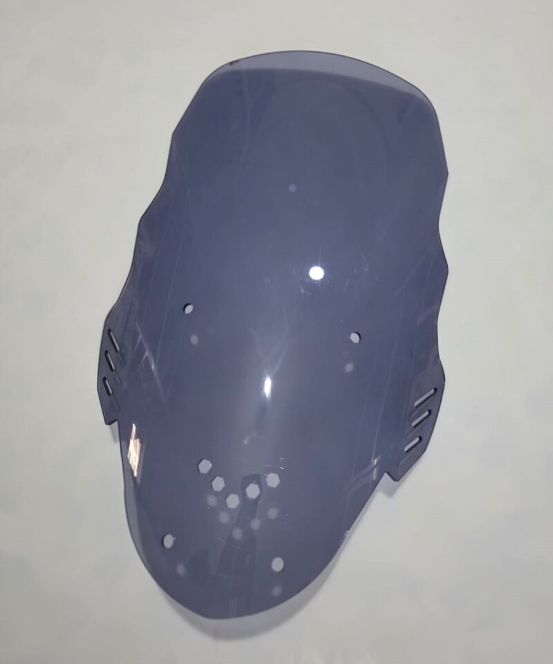 MOTOCAM RKS Newlight 125 Ön Cam 2021-2022 Model 55cm Füme Renkli 4mm PRO MODELE UYMAZ