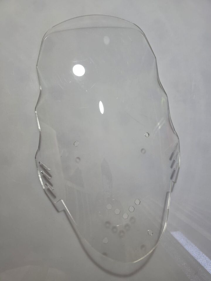 MOTOCAM RKS Newlight 125 Ön Cam 2021-2022 Model 55cm Şeffaf Renkli 4mm PRO MODELE UYMAZ