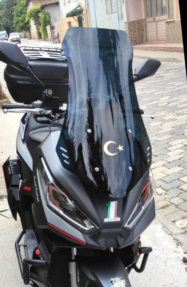 MOTOCAM Apache Ventro 150 Ön Cam 2023-2025 Model 75cm Siyah Renkli 4mm