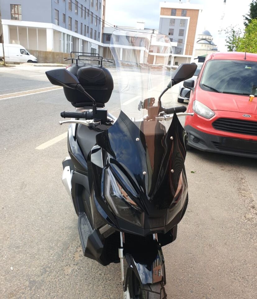 MOTOCAM Apache Ventro 150 Ön Cam 2023-2025 Model 78cm Şeffaf Renkli 4mm