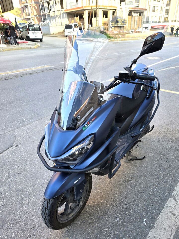 MOTOCAM RKS Newlight PRO Ön Cam 2023-2026 Model 58cm Şeffaf Renkli 4mm ORİJİNAL BOYLU