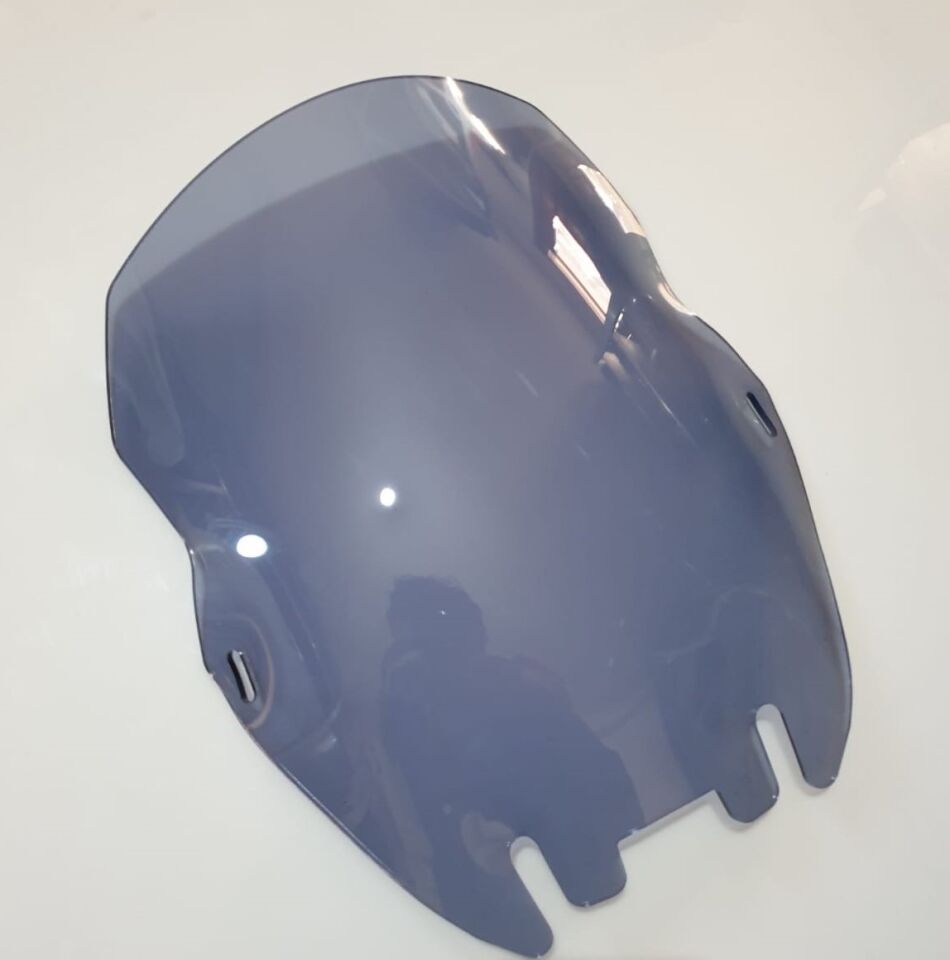 MOTOCAM Aprilia Mana 850 GT Ön Cam 2007-2016 Model 43cm Füme Renkli 4mm