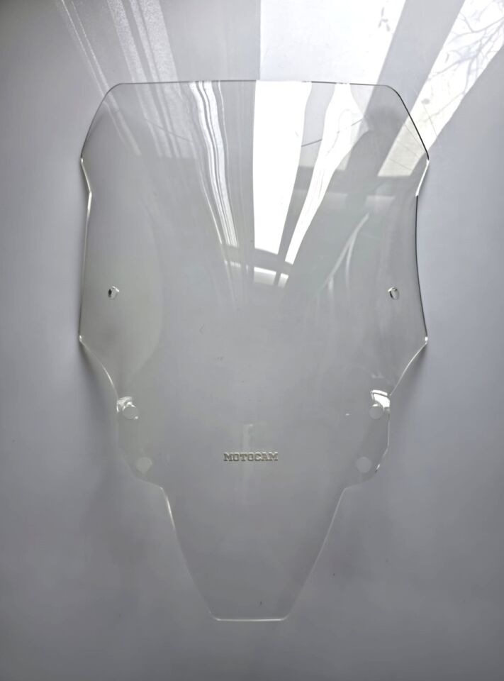 MOTOCAM QJ SRT 900 Ön Cam 2023-2026 Model 55cm Şeffaf Renkli 4mm