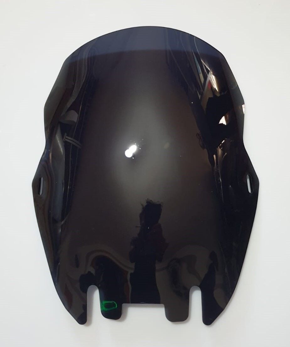 MOTOCAM Aprilia Mana 850 GT Ön Cam 2007-2016 Model 43cm Siyah Renkli 4mm