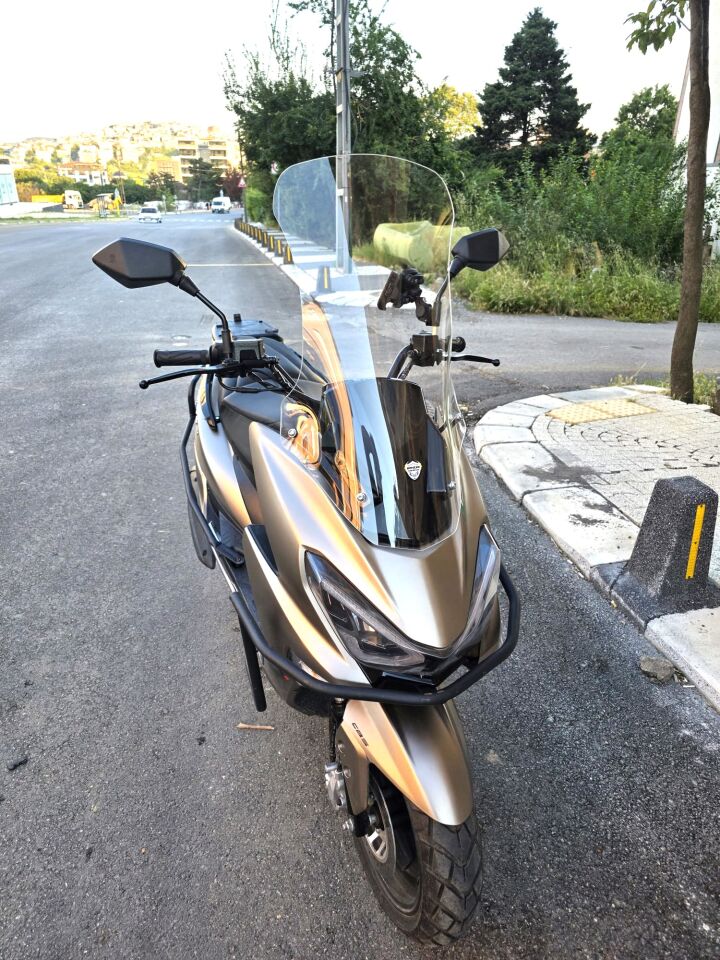 MOTOCAM RKS Newlight PRO Ön Cam 2023-2026 Model 68cm Şeffaf Renkli 4mm ORTA BOYLU
