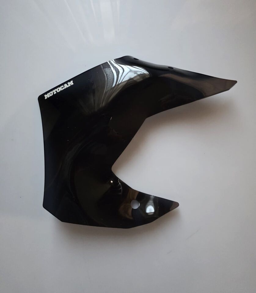 MOTOCAM QJ SRT 900 Yan deflektör Böbreklik Siyah Renkli 4mm