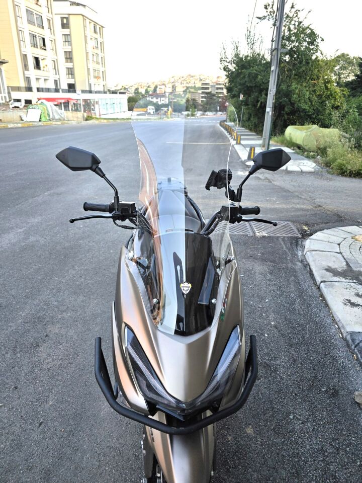 MOTOCAM RKS Newlight PRO Ön Cam 2023-2026 Model 75cm Şeffaf Renkli 4mm UZUN BOYLU