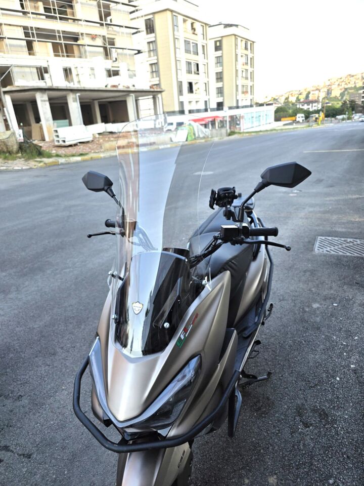MOTOCAM RKS Newlight PRO Ön Cam 2023-2026 Model 75cm Şeffaf Renkli 4mm UZUN BOYLU