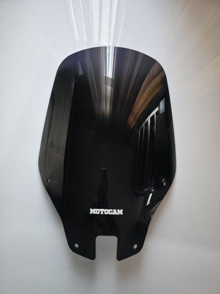 MOTOCAM RKS Precio 250 Ön Cam 2025-2026-2026 Model 51cm Siyah Renkli 4mm