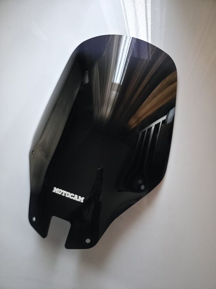 MOTOCAM RKS Precio 250 Ön Cam 2025-2026-2026 Model 51cm Siyah Renkli 4mm