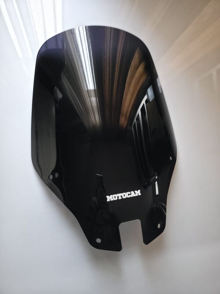 MOTOCAM RKS Precio 250 Ön Cam 2025-2026-2026 Model 51cm Siyah Renkli 4mm