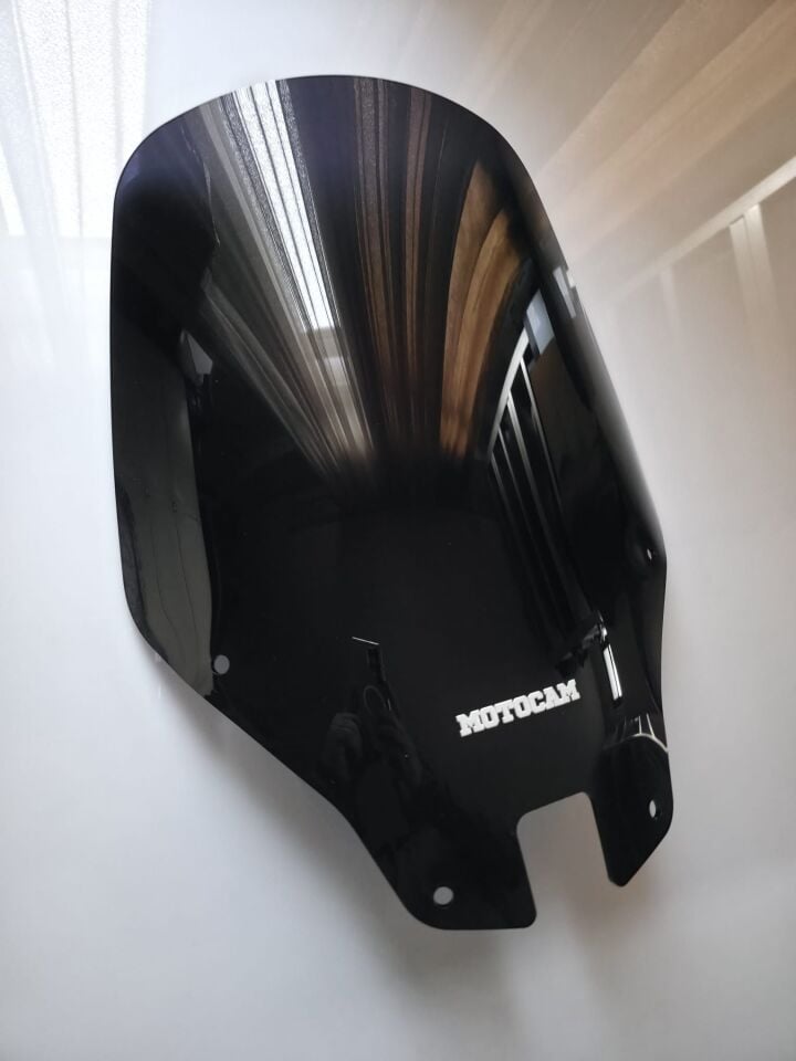 MOTOCAM RKS Precio 250 Ön Cam 2025-2026-2026 Model 51cm Siyah Renkli 4mm