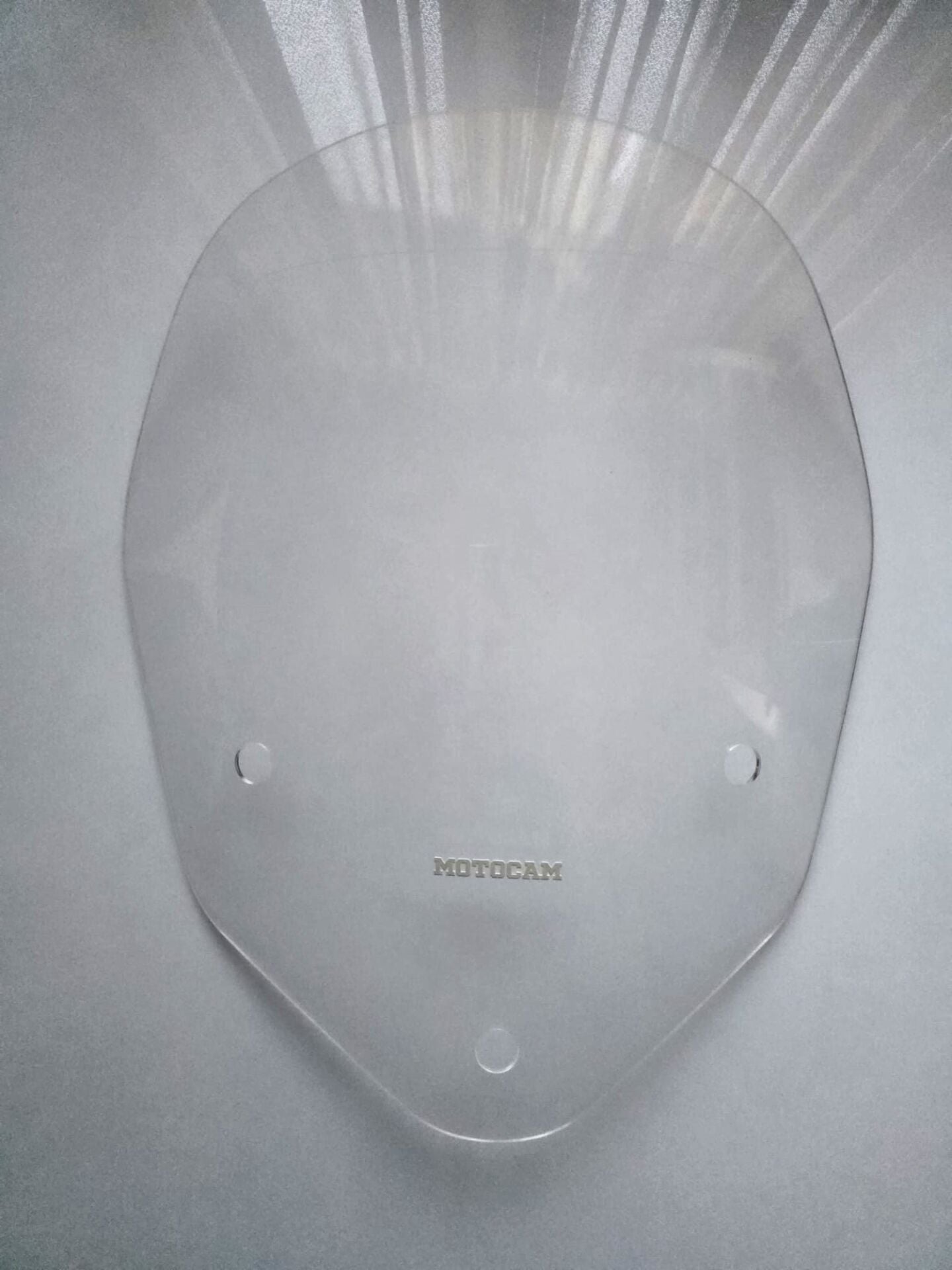 MOTOCAM Aprilia SR Max 125 Ön Cam 2007-2015 Model 58cm Şeffaf Renkli 4mm