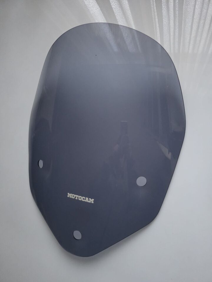 MOTOCAM Aprilia SR Max 300 Ön Cam 2007-2015 Model 58cm Füme Renkli 4mm