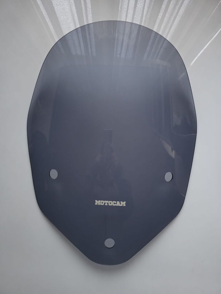 MOTOCAM Aprilia SR Max 300 Ön Cam 2007-2015 Model 58cm Füme Renkli 4mm