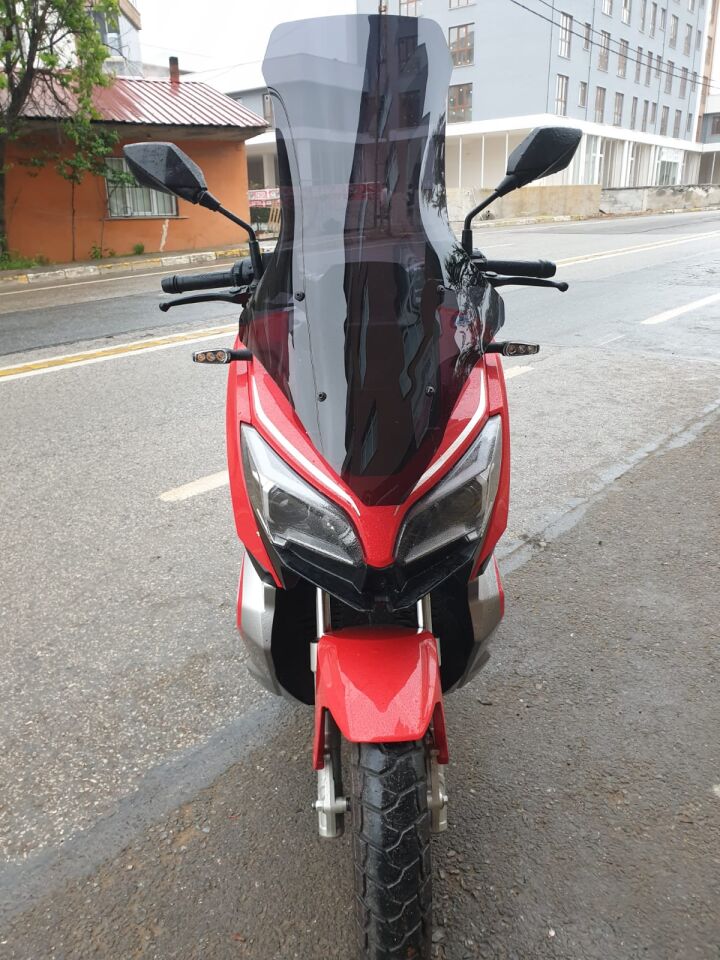 MOTOCAM RKS Reale 125 Ön Cam 2023-2026 Model 78cm Siyah Renkli 4mm UZUN