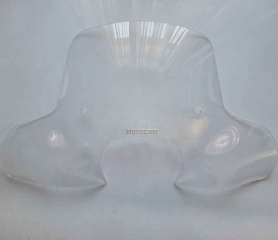 MOTOCAM RKS SC 150 Ön Cam 2023-2026 Model 40cm Şeffaf Renkli 4mm Elcikli APARATSIZ