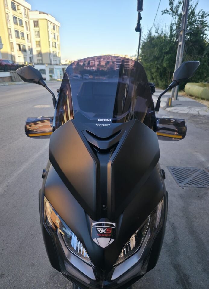 MOTOCAM RKS Precio 250 Ön Cam 2025-2026 Model 51cm Siyah Renkli 4mm