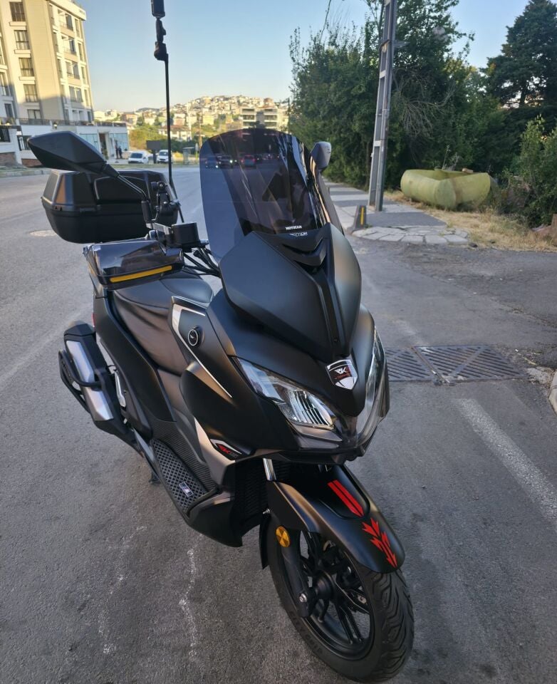 MOTOCAM RKS Precio 250 Ön Cam 2025-2026 Model 51cm Siyah Renkli 4mm