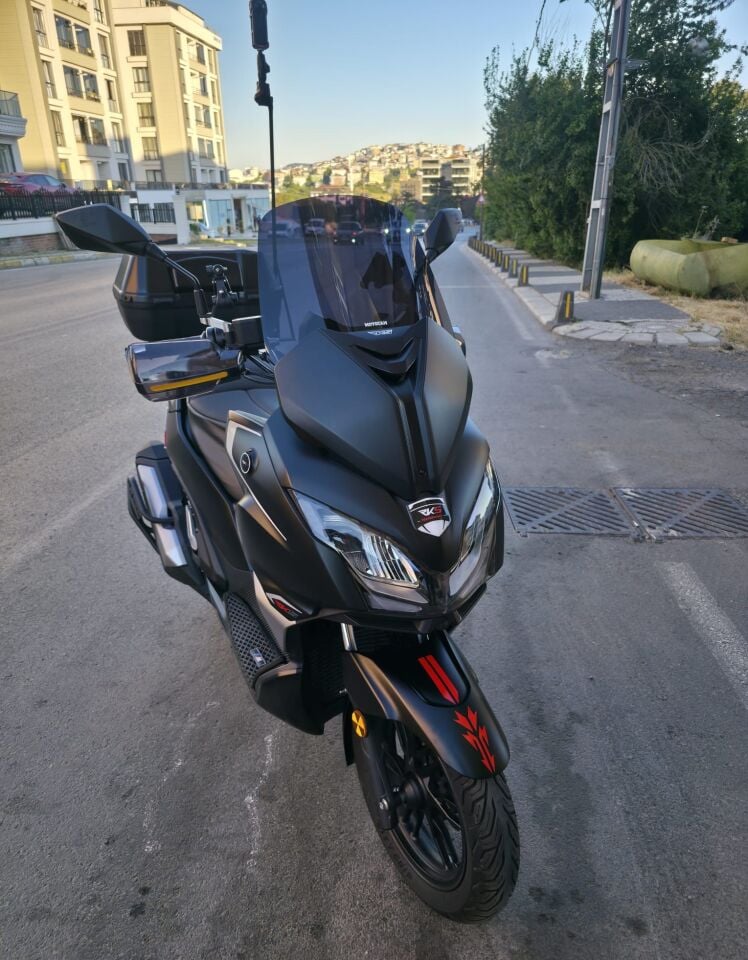 MOTOCAM RKS Precio 250 Ön Cam 2025-2026 Model 51cm Siyah Renkli 4mm