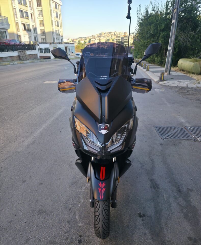 MOTOCAM RKS Precio 250 Ön Cam 2025-2026 Model 51cm Siyah Renkli 4mm