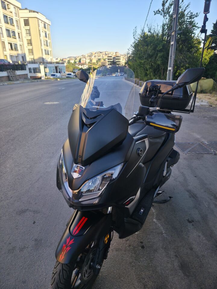 MOTOCAM RKS Precio 250 Ön Cam 2025-2026 Model 51cm Şeffaf Renkli 4mm