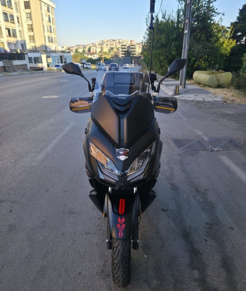 MOTOCAM RKS Precio 250 Ön Cam 2025-2026 Model 51cm Şeffaf Renkli 4mm